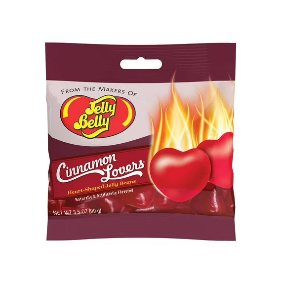 Jelly Belly Cinnamon Lovers Hearts 3.5oz