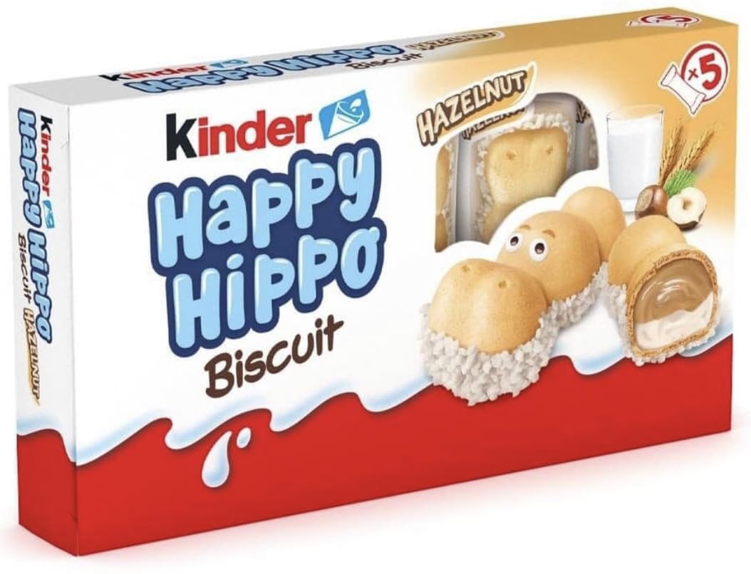 Kinder Happy Hippo Hazelnut Biscuits