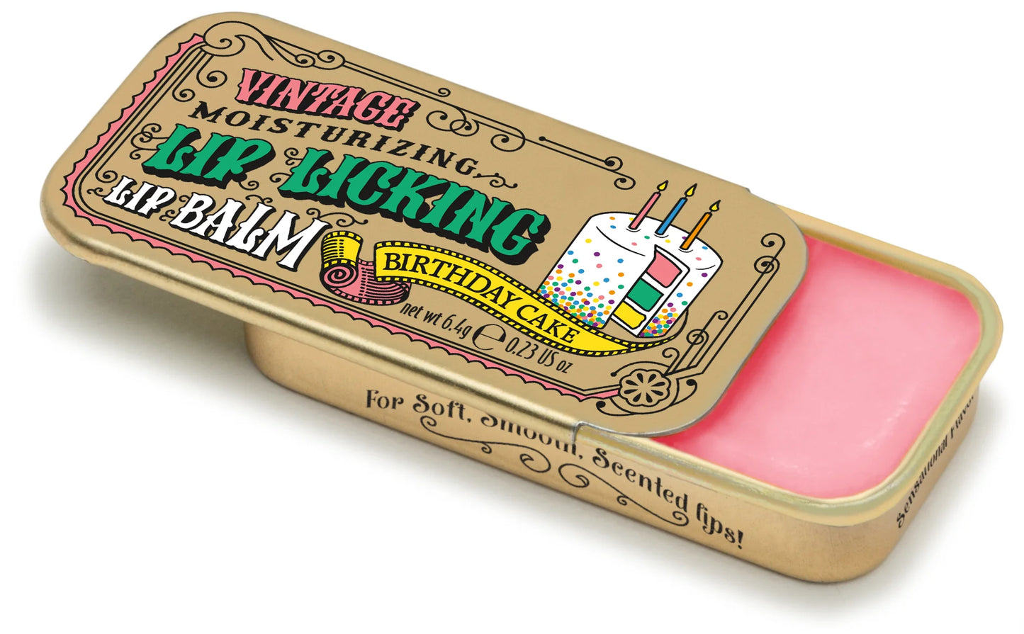 Vintage Lip Licking Lip Balm Tins