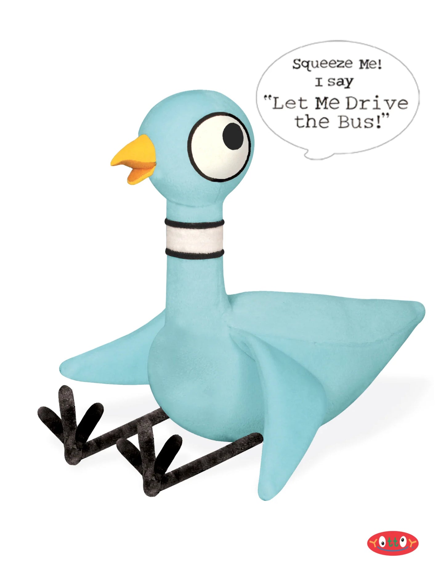 The Pigeon- Soft Toy with Voice