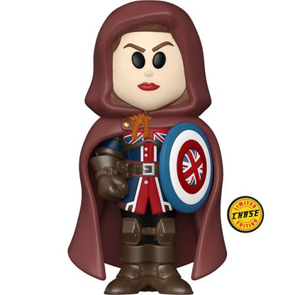 Funko Marvel's What If Captain Carter Vinyl Soda Figure