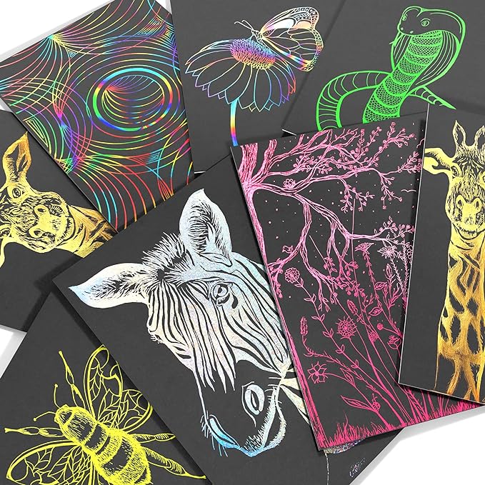 Magic Super Bright Scratch Art