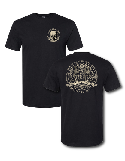 Memento Mori | 1 John 2:17 | Floral Skeleton Unisex Shirt