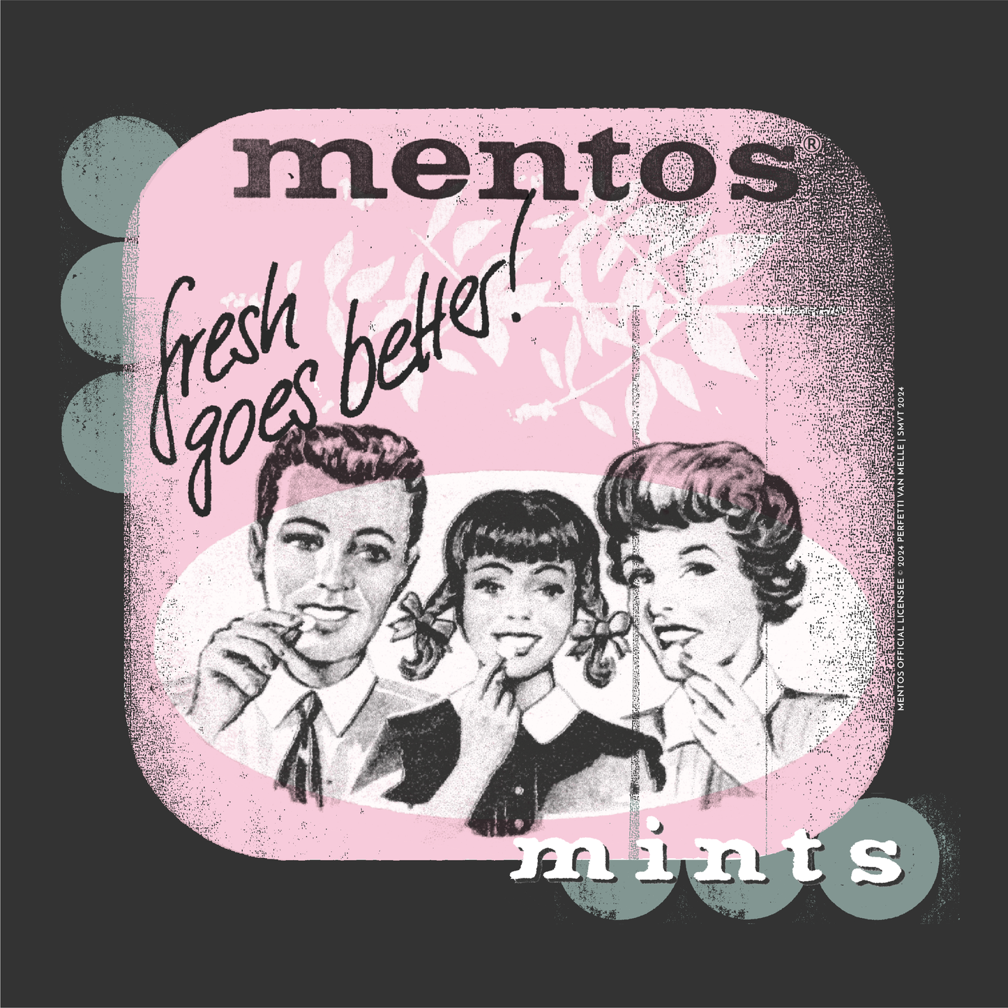 Mentos Mints Retro Fresh Goes Better! Tee