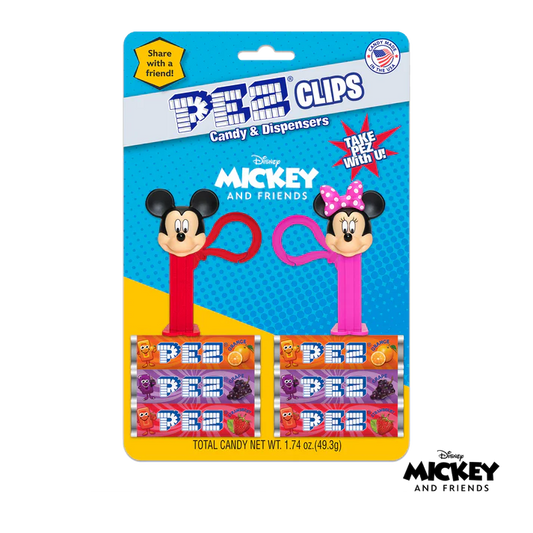 PEZ Mickey and Friends Clips