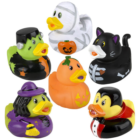 Halloween Rubber Ducks 3.5"