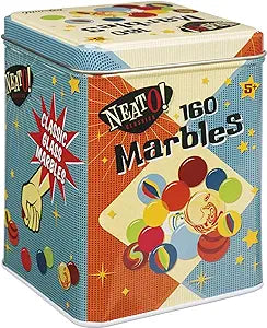 Neato! Marbles In A Tin Box
