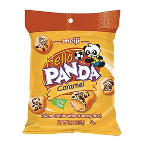 Hello Panda Peg Bag- Caramel