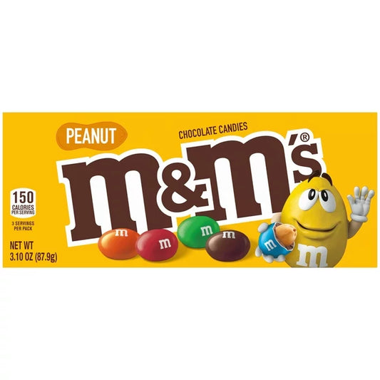 M&M Theater Box Peanut 3.10oz