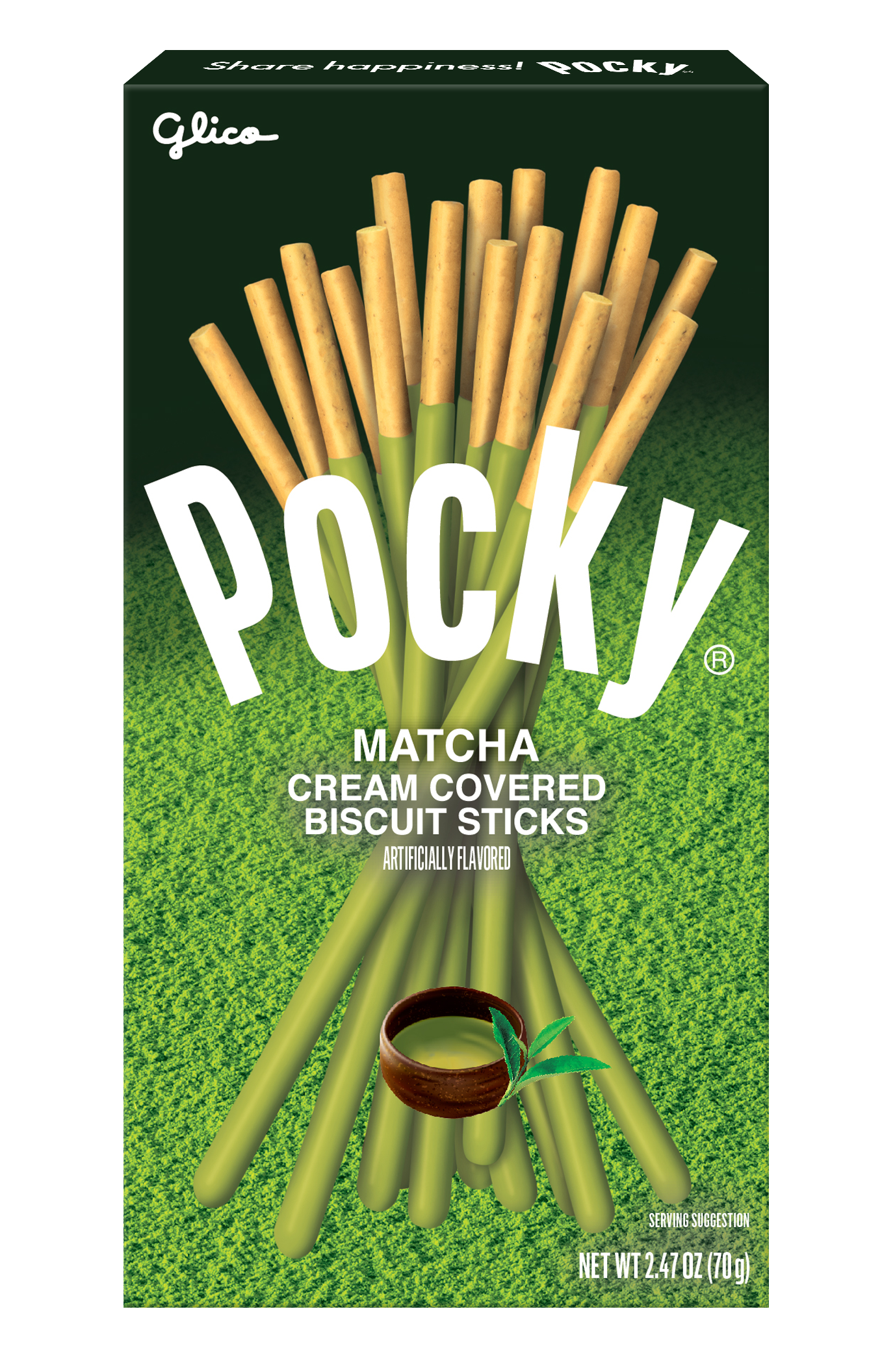 Glico Pocky - Matcha Green Tea 2.47oz