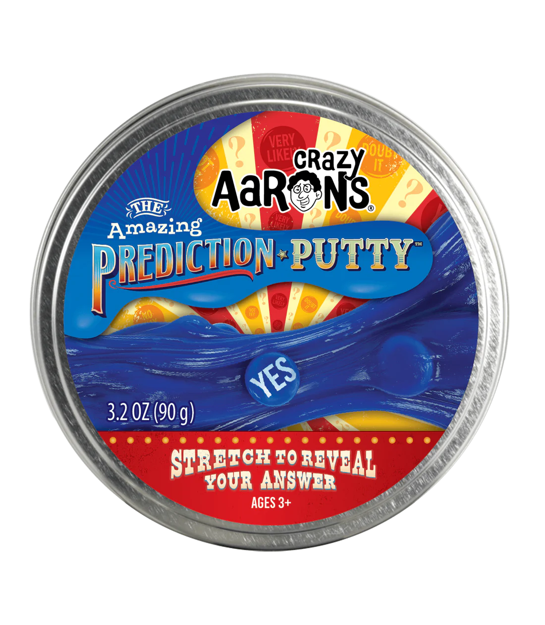 The Amazing Prediction Putty- Full Size 4" Thinking Putty Tin