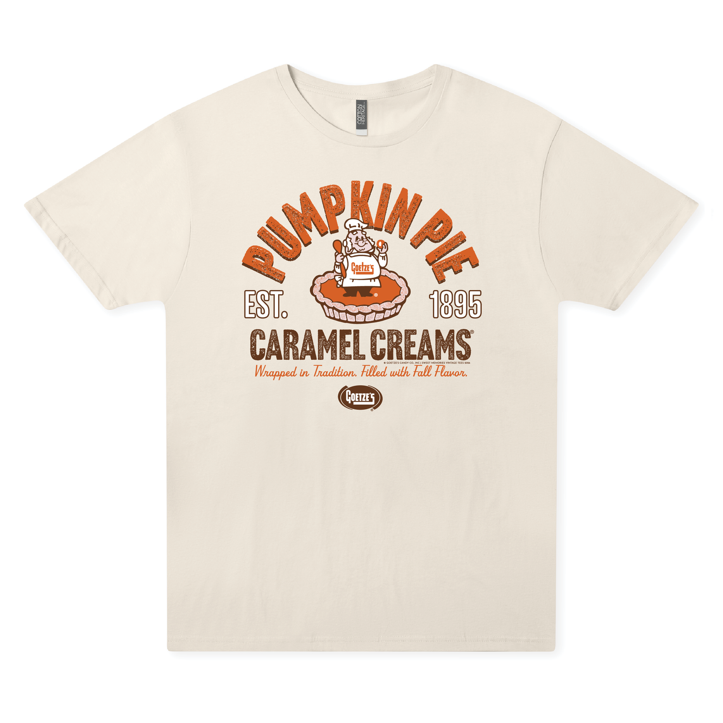 PREORDER | Goetze's Pumpkin Pie Caramel Creams Tee | Fall Autumn T-shirt