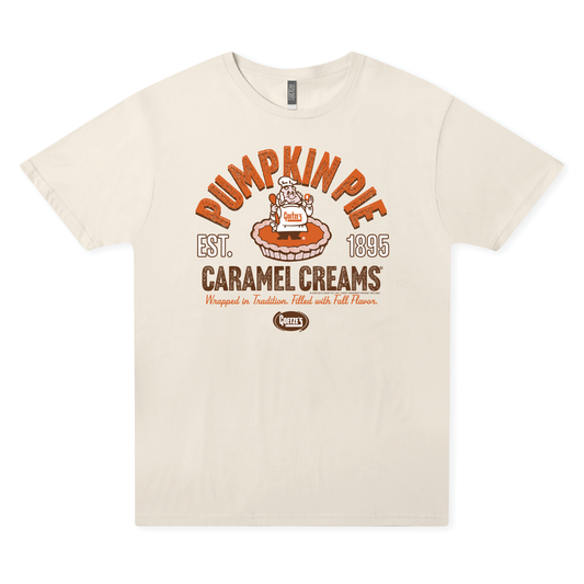 PREORDER | Goetze's Pumpkin Pie Caramel Creams Tee | Fall Autumn T-shirt