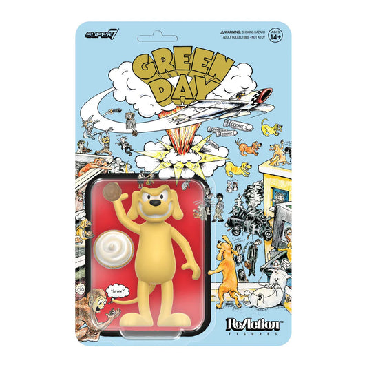 Green Day ReAction Figures- Dookie Dog