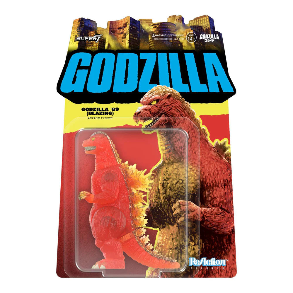 Toho Reaction Figures Wave 09- Godzilla '89 (Blazing)