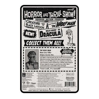 Universal Monsters ReAction+ Wave 1- The Wolf Man