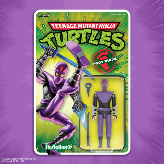 Teenage Mutant Ninja Turtles ReAction+ Wave 01- Foot Ninja