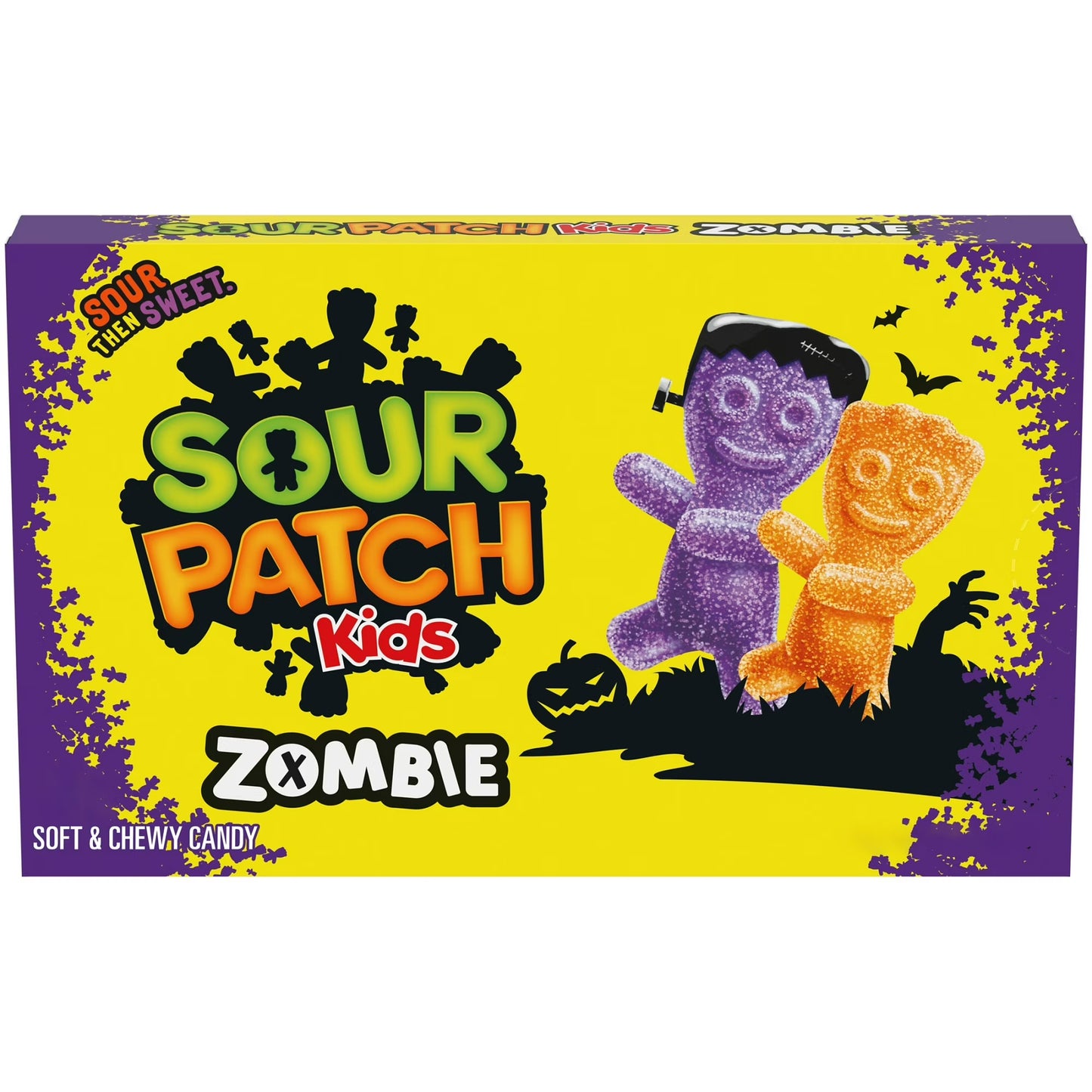 Sour Patch Kids Halloween Zombies Theater Box 3.5oz