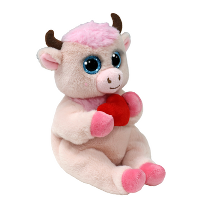 Beanie Babies: Sprinkles Cow with Heart