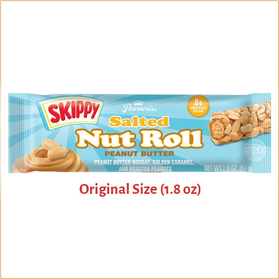 Pearsons Skippy Peanut Butter Salted Nut Roll