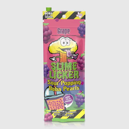 Slime Licker Sour Popping Boba Pearls- Grape