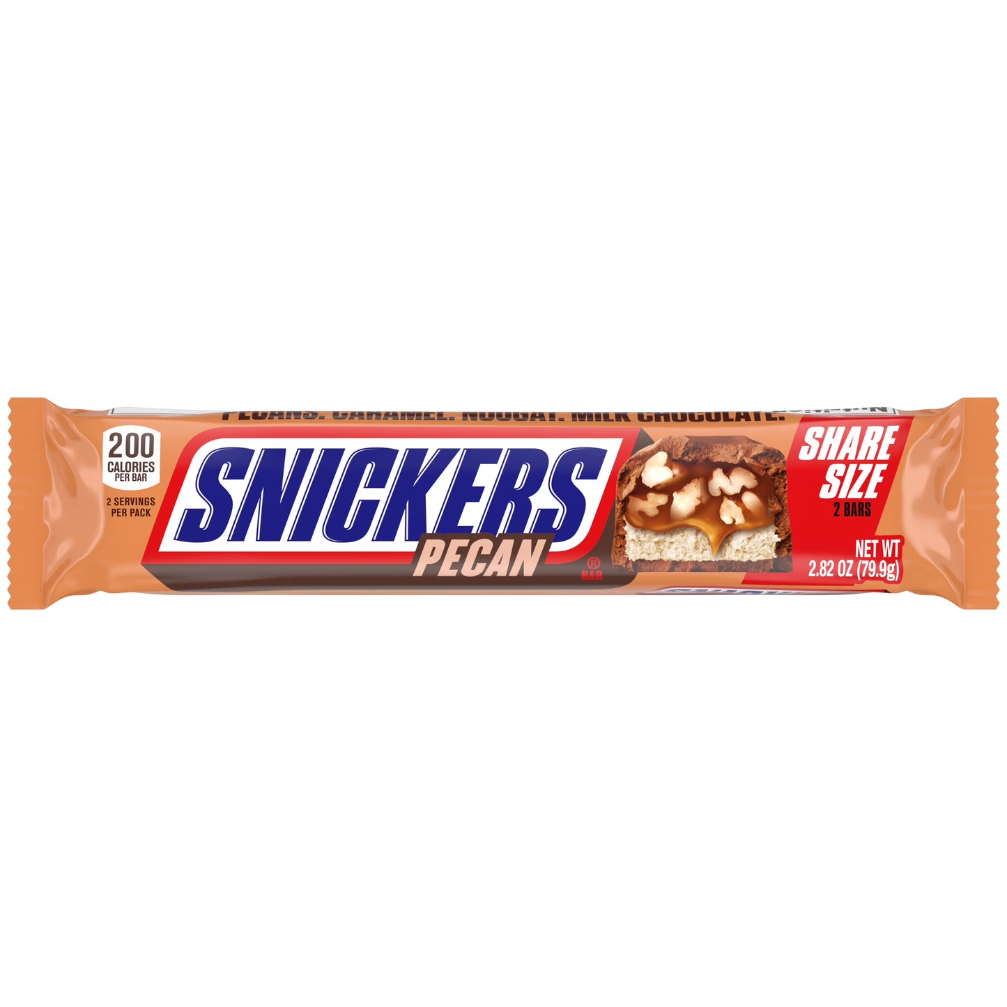 Snickers 2.82oz Bar Share Size Pecan