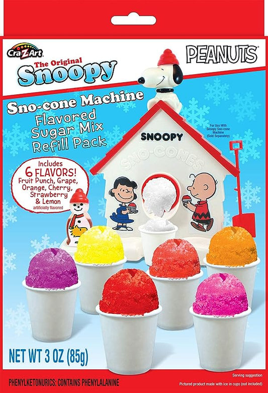 Snoopy Sno Cone Maker Refill Kit