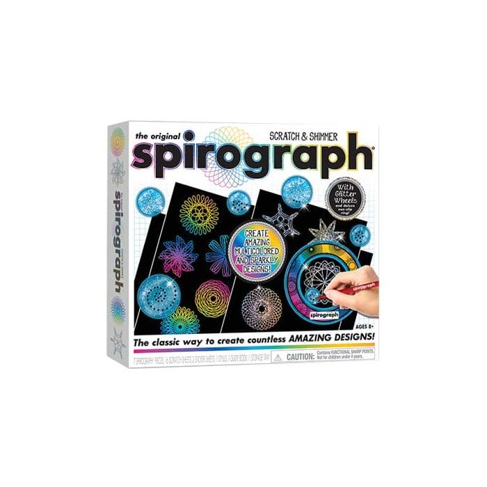 Spirograph Scratch & Shimmer