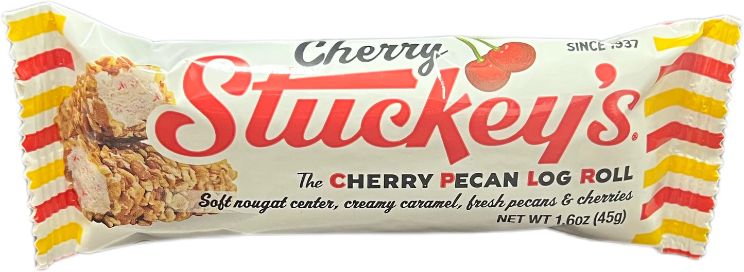 Stuckey's Pecan Log Cherry- 1.6oz