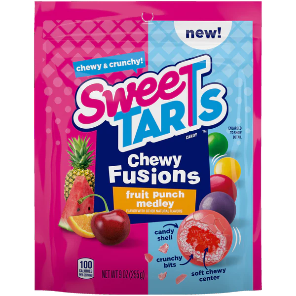 Sweetarts Chewy Fusion 5oz Peg Bag