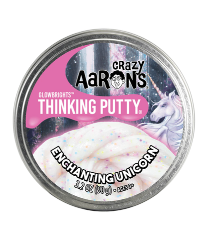 Enchanting Unicorn- Full Size 4" Thinking Putty Tin