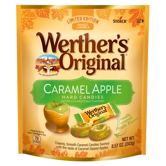 Werther's Original Caramel Apple Hard Candies 8.57oz