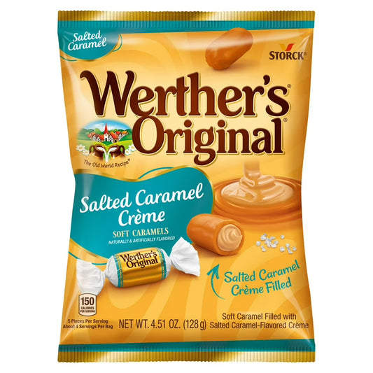 Werther's Original Salted Caramel Creme Soft Caramels 4.51oz