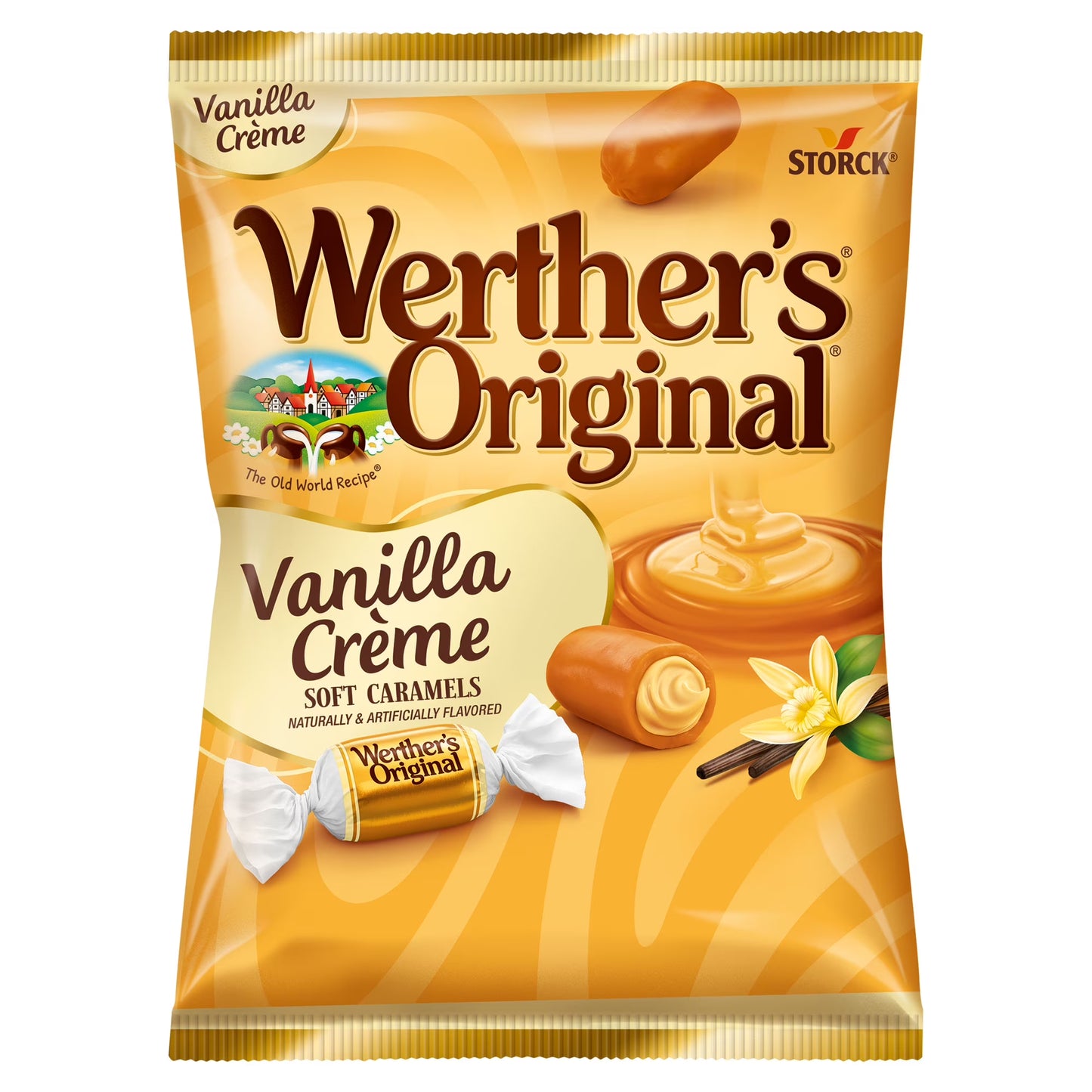 Werther's Original Vanilla Creme Soft Caramels 4.51oz