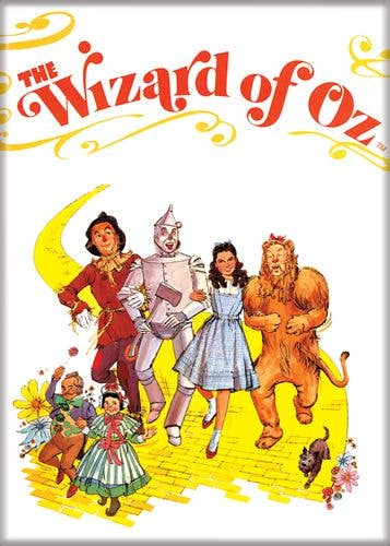 Wizard of Oz Yellow Brick Road Magnet