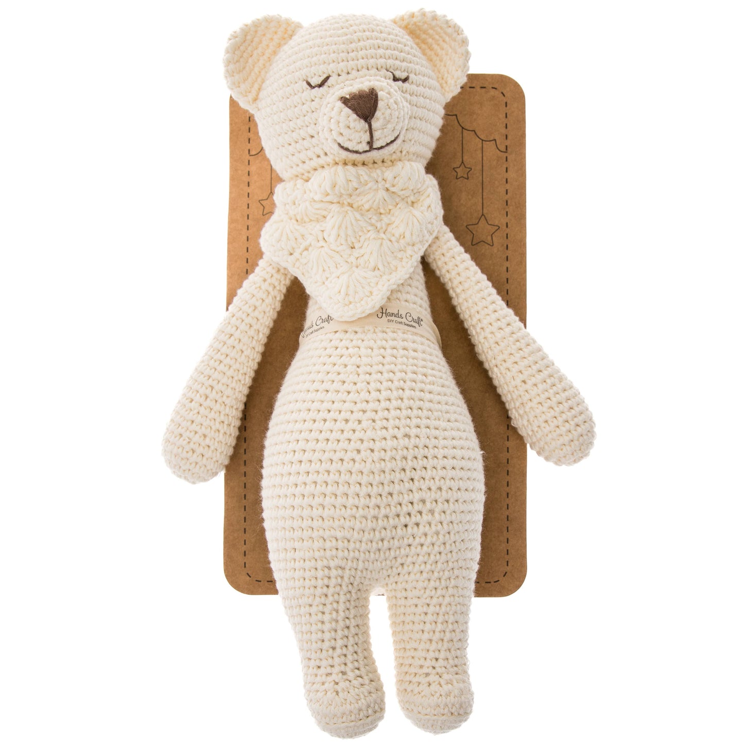 Handmade Crochet Doll: Platinum Lizzie the Softie