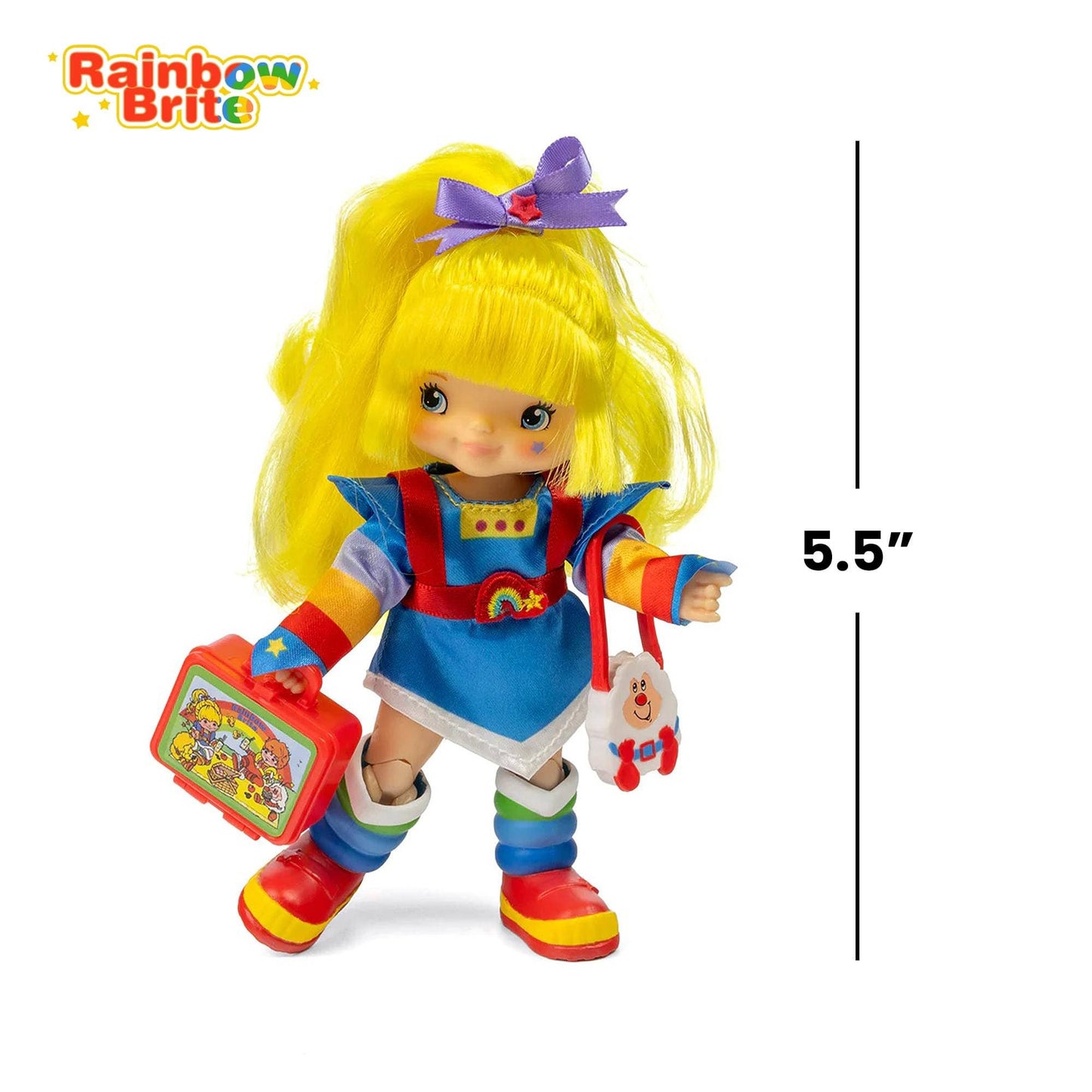 Toynk - Rainbow Brite 5.5-Inch Rainbow Brite Fashion Doll
