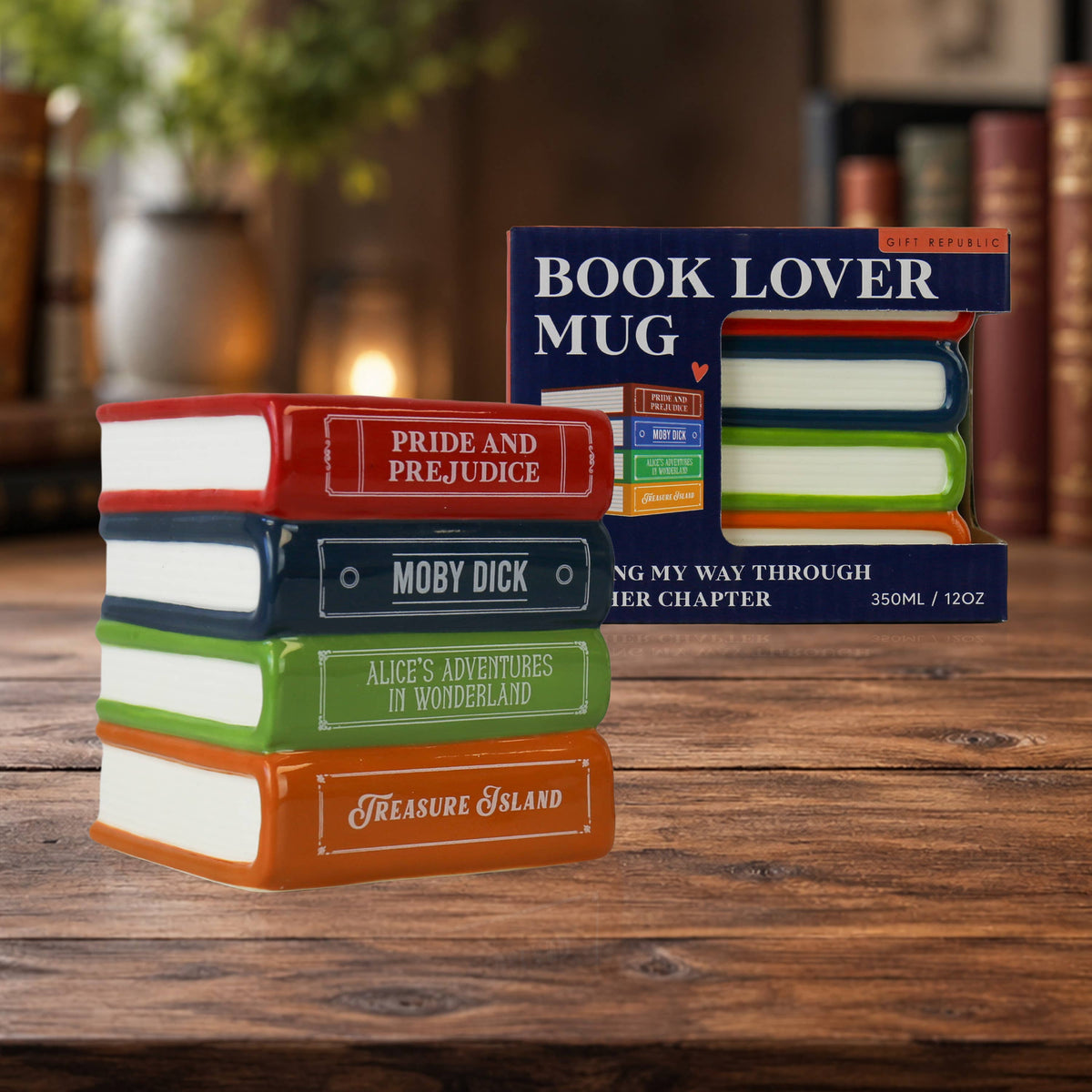 Gift Republic - Book Lover Mug