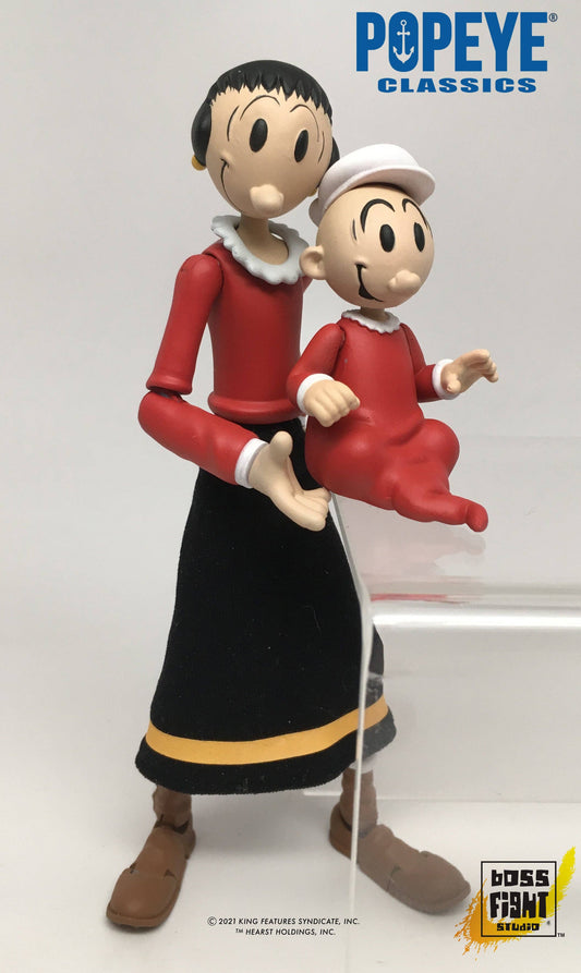 Boss Fight Studio: Action Figures and Collectibles - Popeye Classics Action Figure: Olive Oyl
