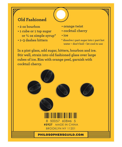 Old Fashioned Cocktail Pin Set