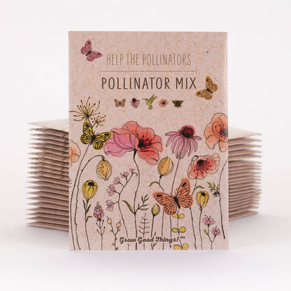 Pollinator Butterfly - Wildflower Mix Seed Packets