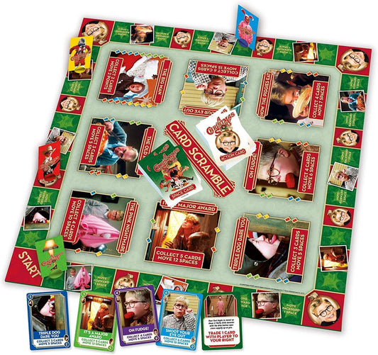 Toynk - A Christmas Story Card Scramble Board Game