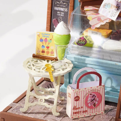 DIY Miniature House Kit - Gelato Stall