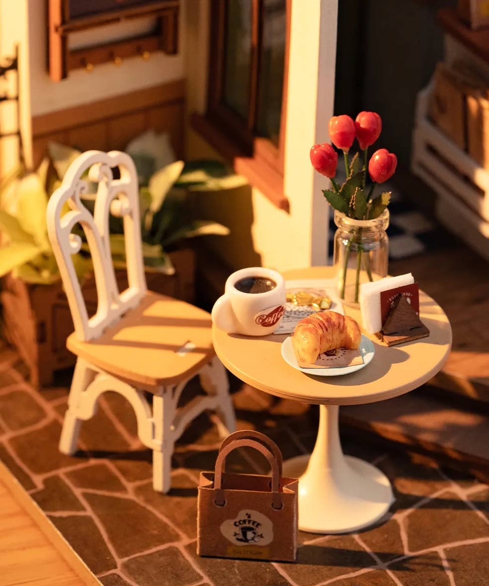 DIY Miniature House Kit: No. 17 Café