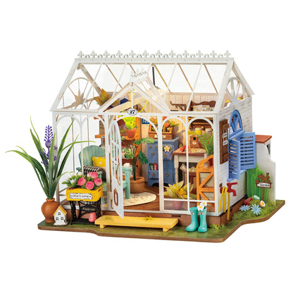 DIY Miniature House Kit: Dreamy Garden House