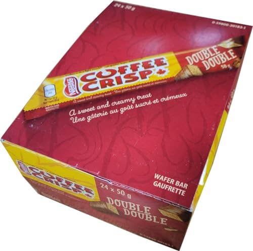 Nestle Coffee Crisp Double Double Chocolate Bars, 50g