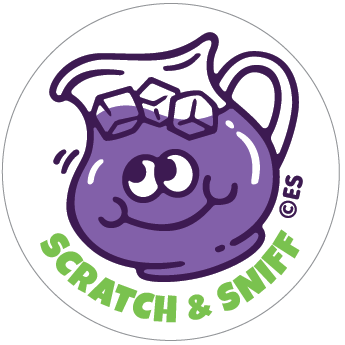 EverythingSmells, LLC - Grape Drink EverythingSmells Scratch & Sniff Stickers