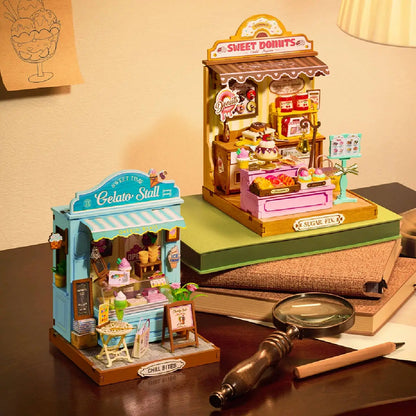 DIY Miniature House Kit - Gelato Stall