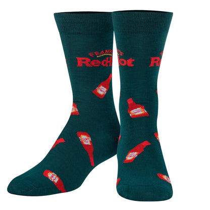 Crazy Socks - Mens Crew - Franks Red Hot