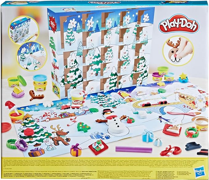 Play doh advent sales calendar 2019